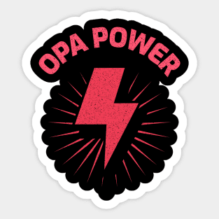 Opa power cooles Design Sticker